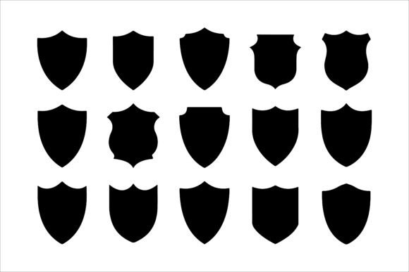Download Shield Vector Silhouette Design - Vector Collection