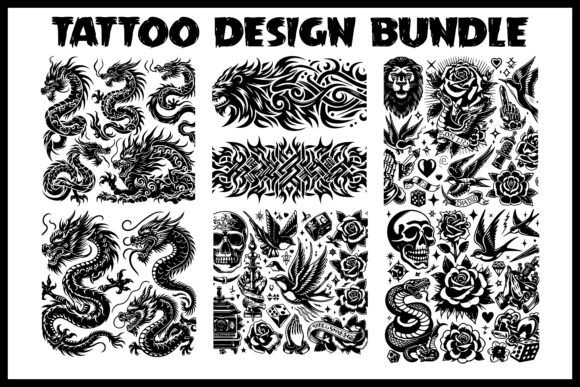 Download Tattoo Design Bundle - Premium Resources