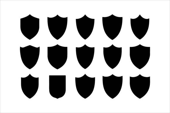 Download Shield Vector Silhouette Design - Vector Collection