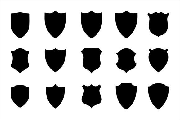 Download Shield Vector Silhouette Design - Vector Collection