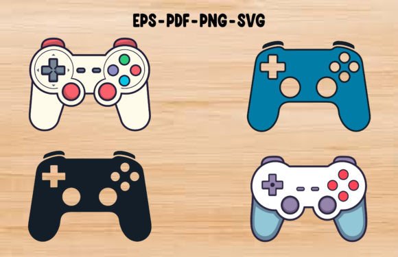 Download Gaming Console Vector Clipart PNG Bundle - Vector Collection