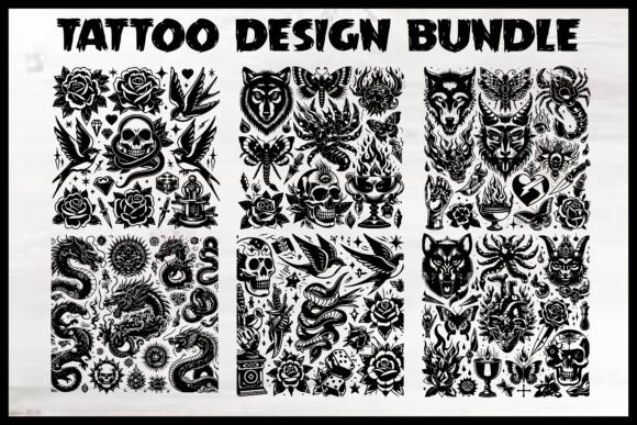 Download Tattoo Design Bundle - Premium Bundle